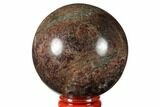 Polished Garnetite (Garnet) Sphere - Madagascar #132059-1